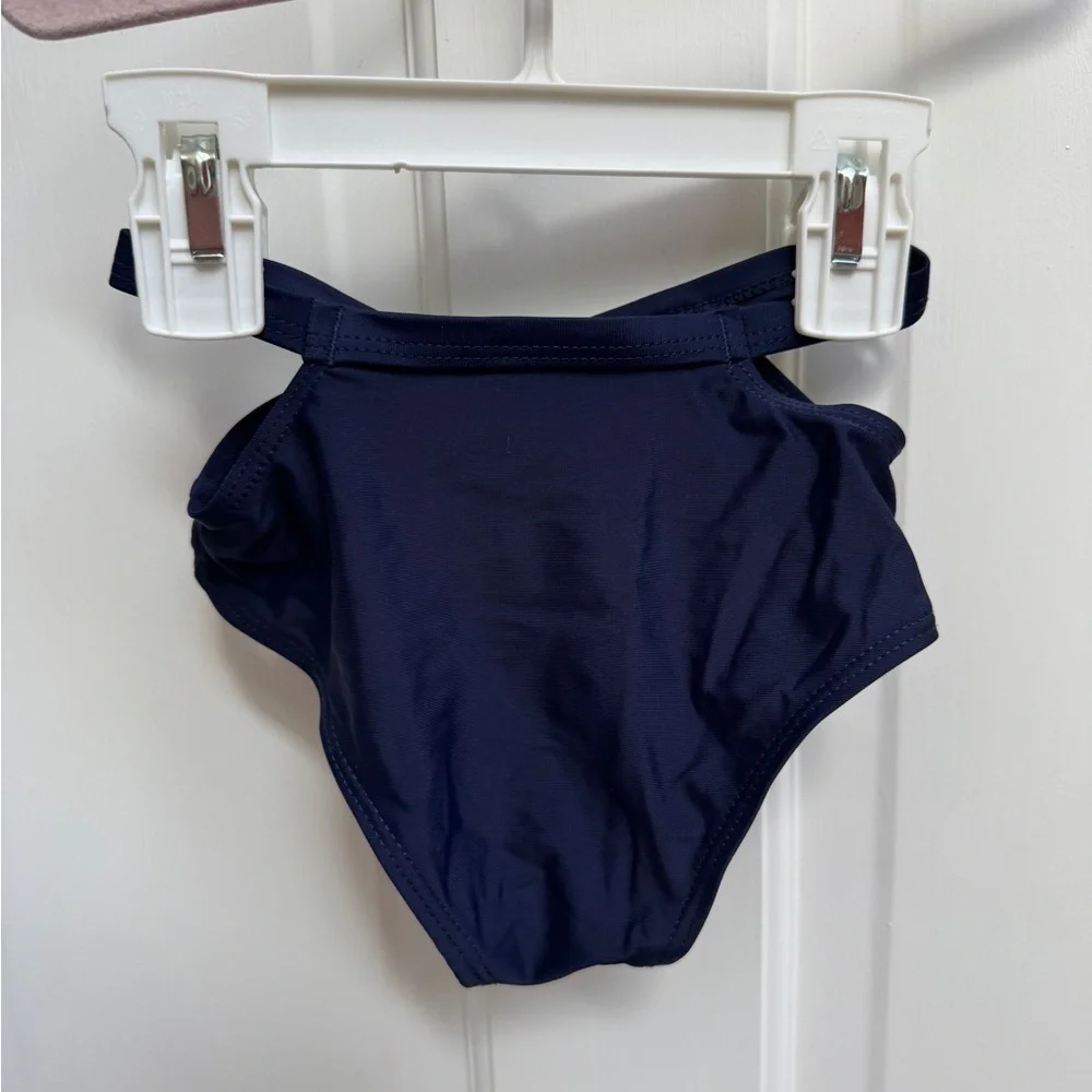 PatPat 3-4y Girls Navy Blue Bikini Bottoms Swimsuit Bathingsuit